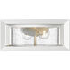 Smyth 2 Light 5.88 inch Natural White Outdoor Ceiling in Seeded Glass