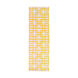 Goa 96 X 30 inch Yellow and Neutral Runner, Wool