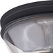 Toledo LED 13 inch Matte Black Flush Mount Ceiling Light