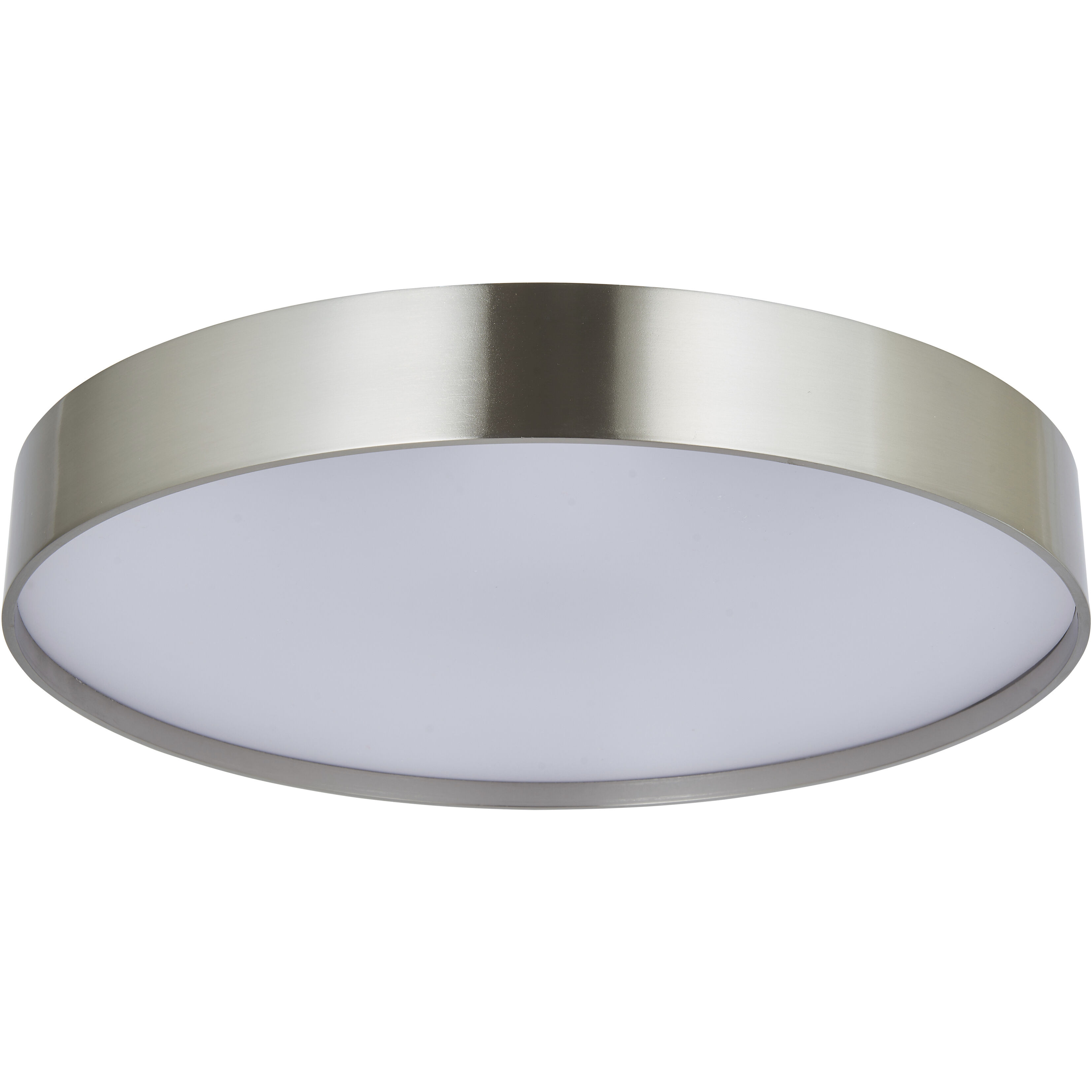 Snare LED 17 inch Brushed Nickel Flush Mount Ceiling Light