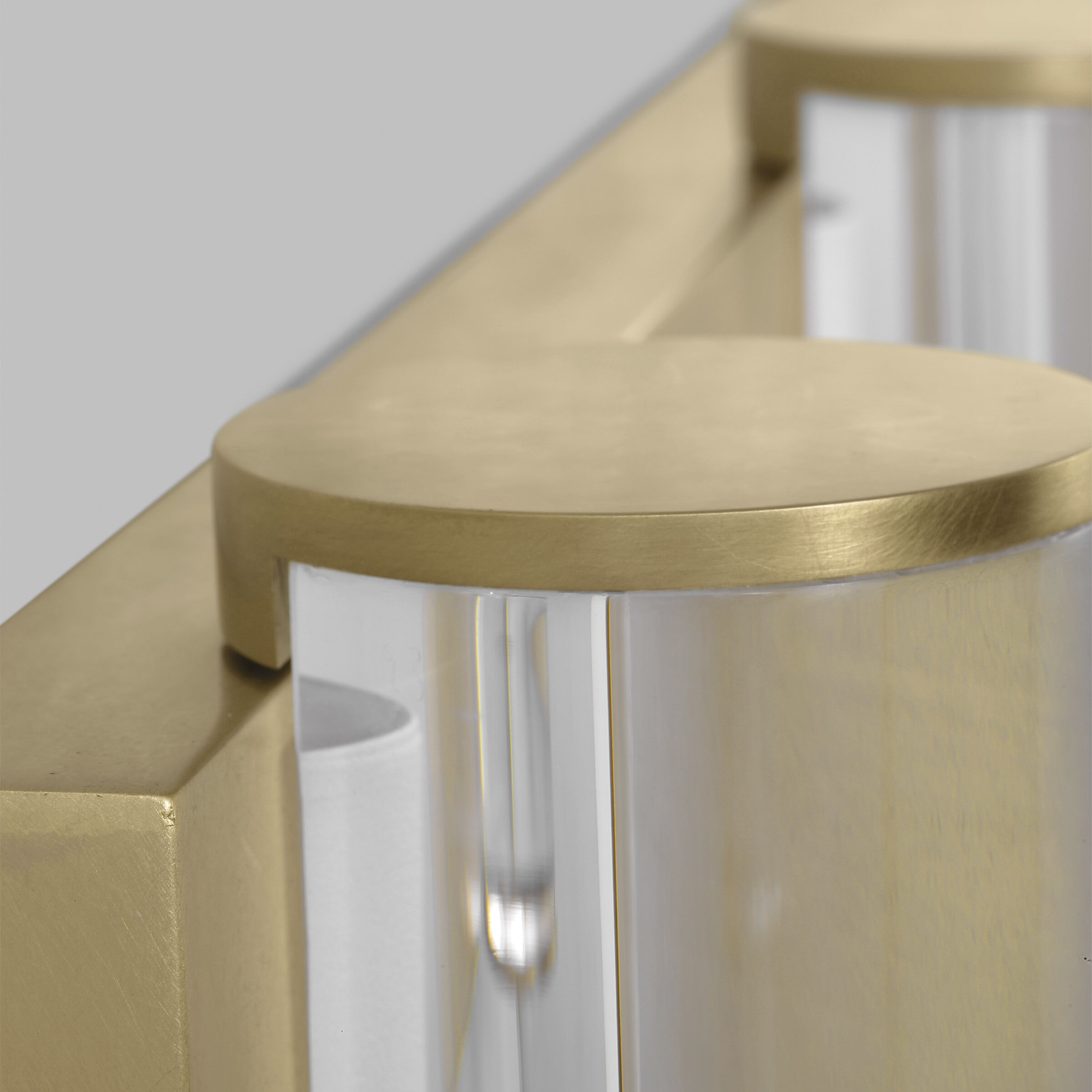 Kelly Wearstler Esfera Wall Sconce Wall Light in Natural Brass