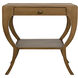 Maude 30 X 28.5 inch Saddle Brown Side Table