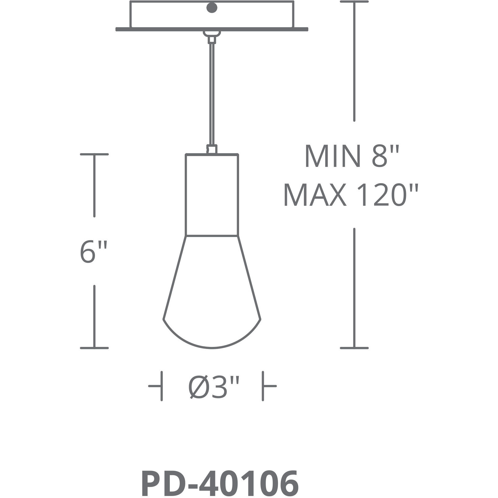 Plum LED 15 inch Satin Nickel Mini Pendant Ceiling Light