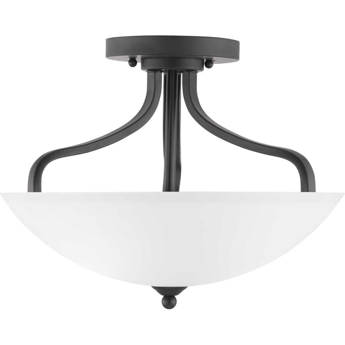 Laird 3 Light 15.63 inch Antique Bronze Semi-Flush Mount Convertible Ceiling Light