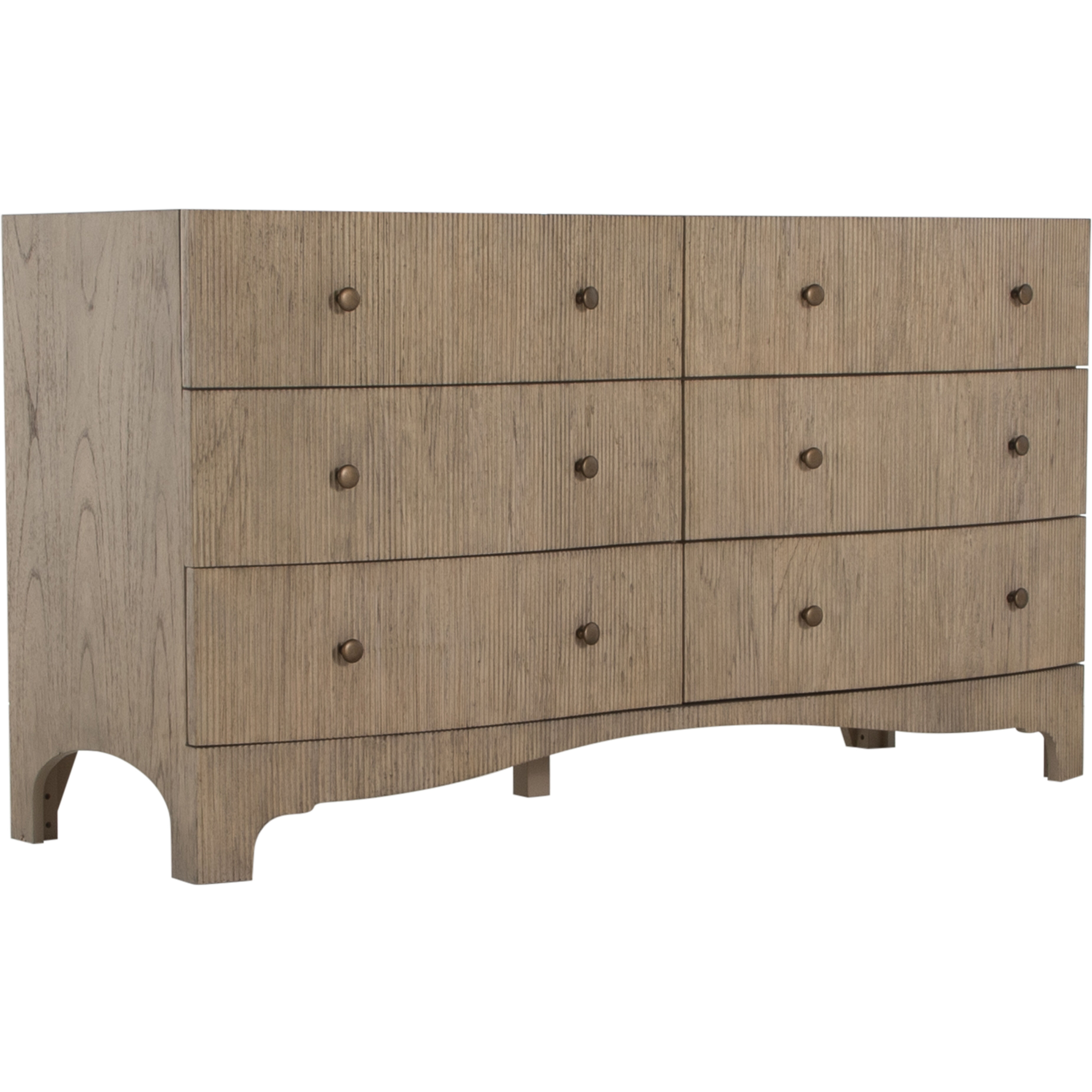 Princeton Blonde Natural / Brushed Bronze Dresser