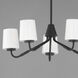 Durham 5 Light 26 inch Black Single-Tier Chandelier Ceiling Light