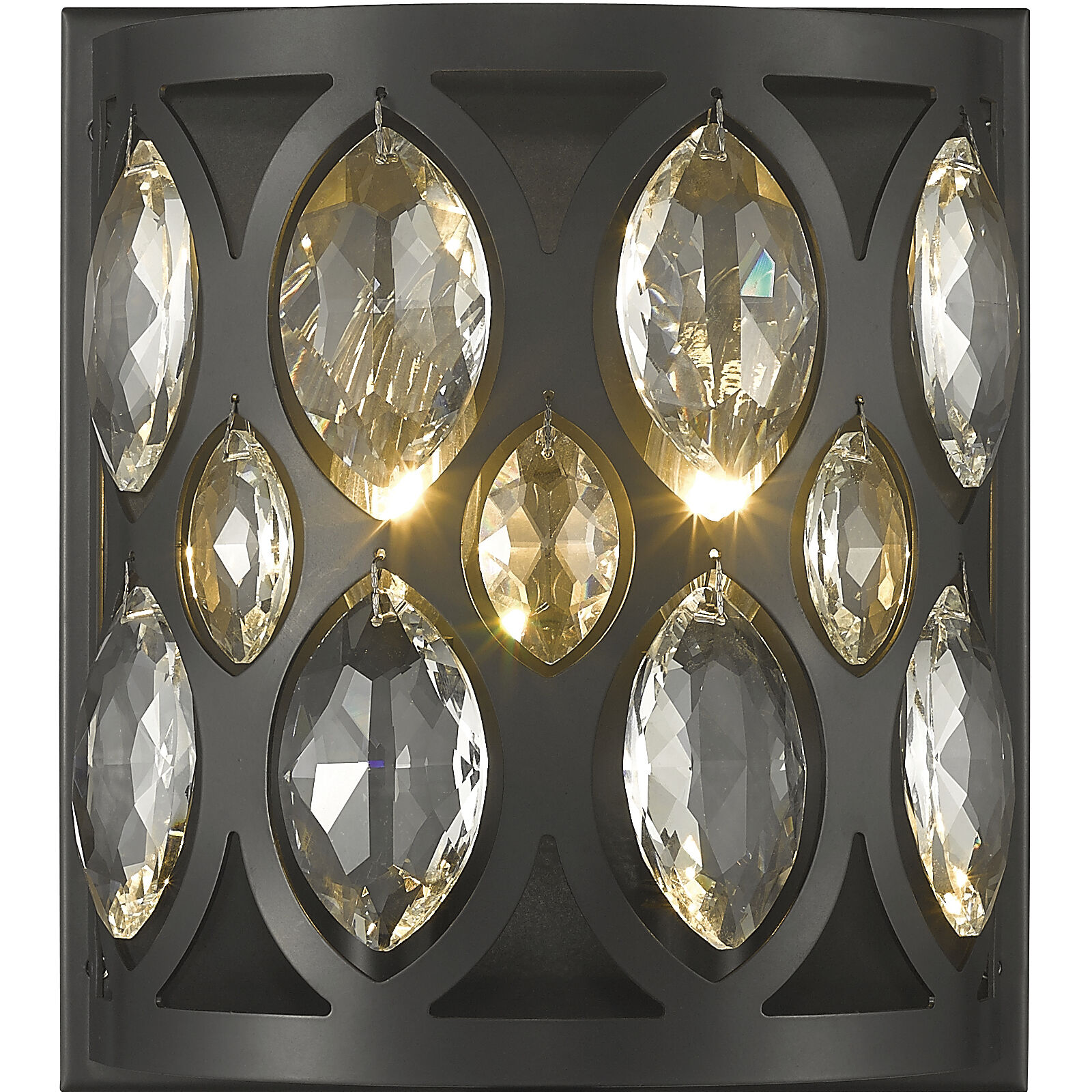 Dealey 2 Light 8.25 inch Matte Black Wall Sconce Wall Light