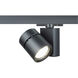 WAC Lighting Exterminator II 1 Light 277 Black Track Head Ceiling Light in 3000K, 90, 55 Degrees WHK-1035F-930-BK - Open Box