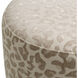 Greer Harley Leopard Beige Dining Chair