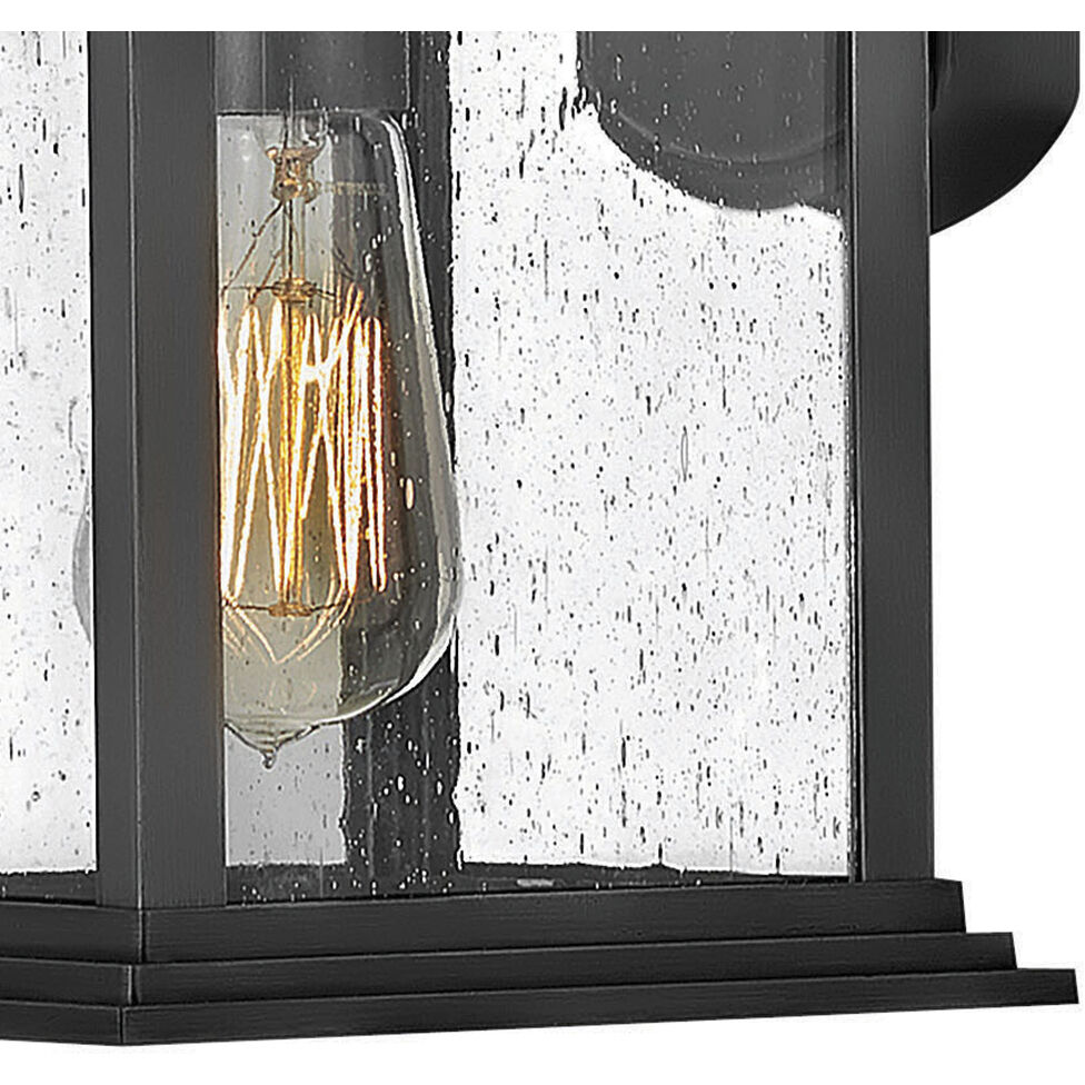 Grant Outdoor Wall Mount Lantern in Textured Black