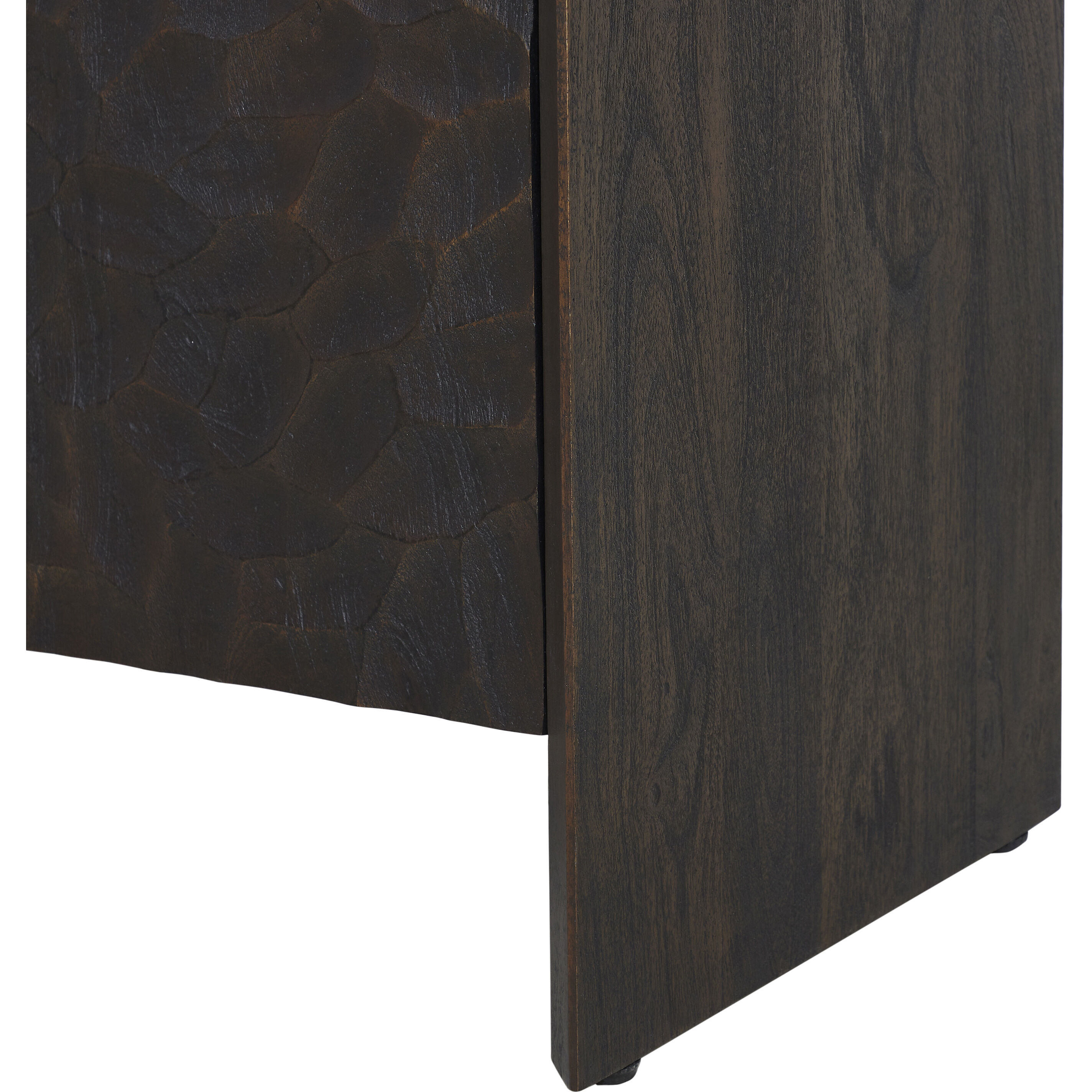 Jean Walnut and Antique Brass Cabinet