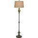 Cameron 65.75 inch 150.00 watt Aged Gold Floor Lamp Portable Light