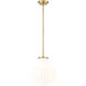 Newbury 1 Light 13 inch Modern Gold Pendant Ceiling Light