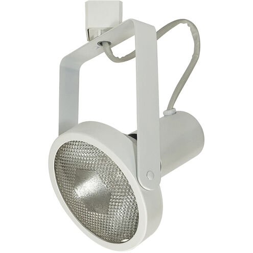 GIMBAL 1 Light White Track Head Ceiling Light in H-Style