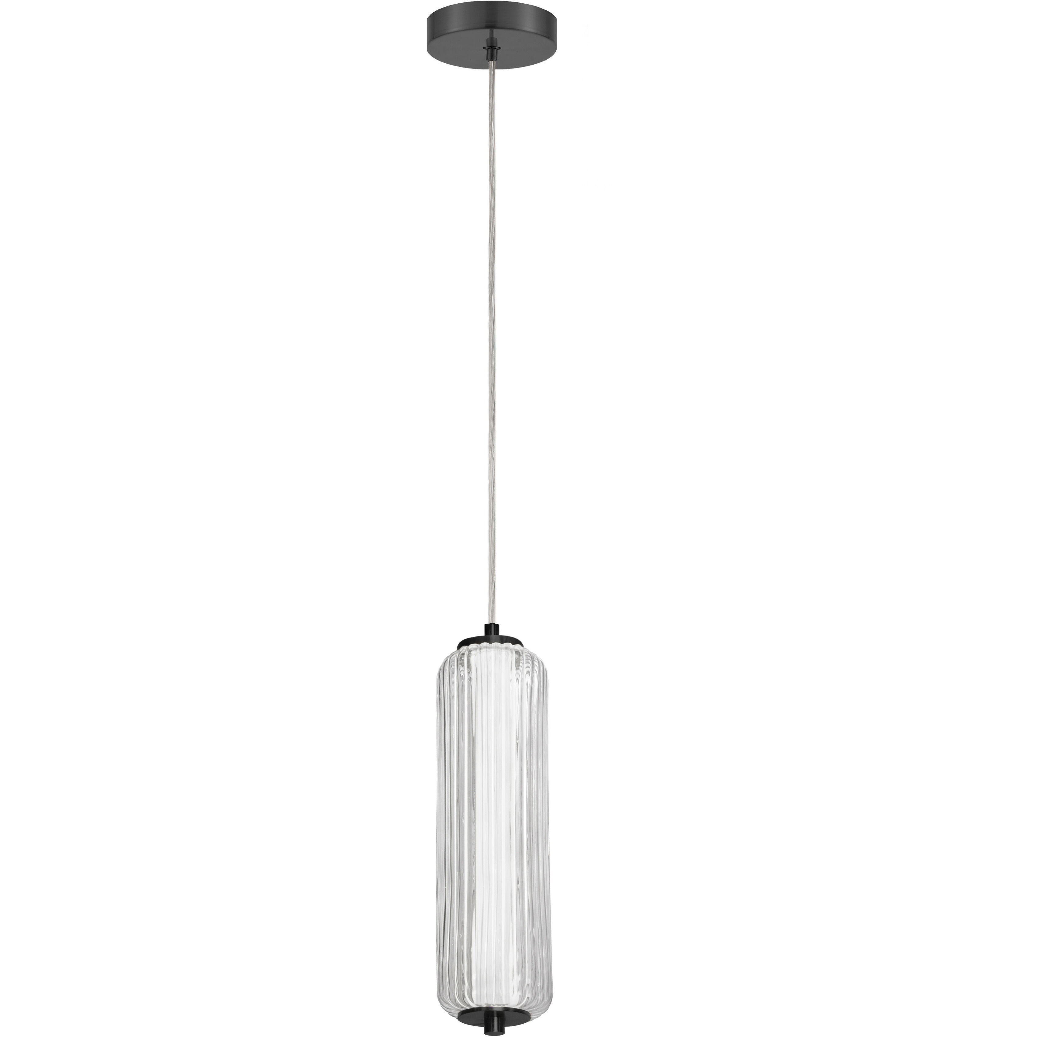 Ramona LED 4.75 inch Matte Black Pendant Ceiling Light
