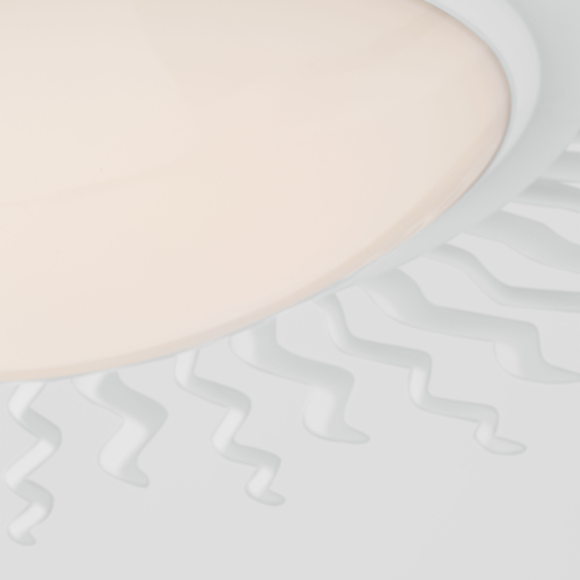 Suzanne Kasler Re LED 38.25 inch Matte White Semi-Flush Mount Ceiling Light