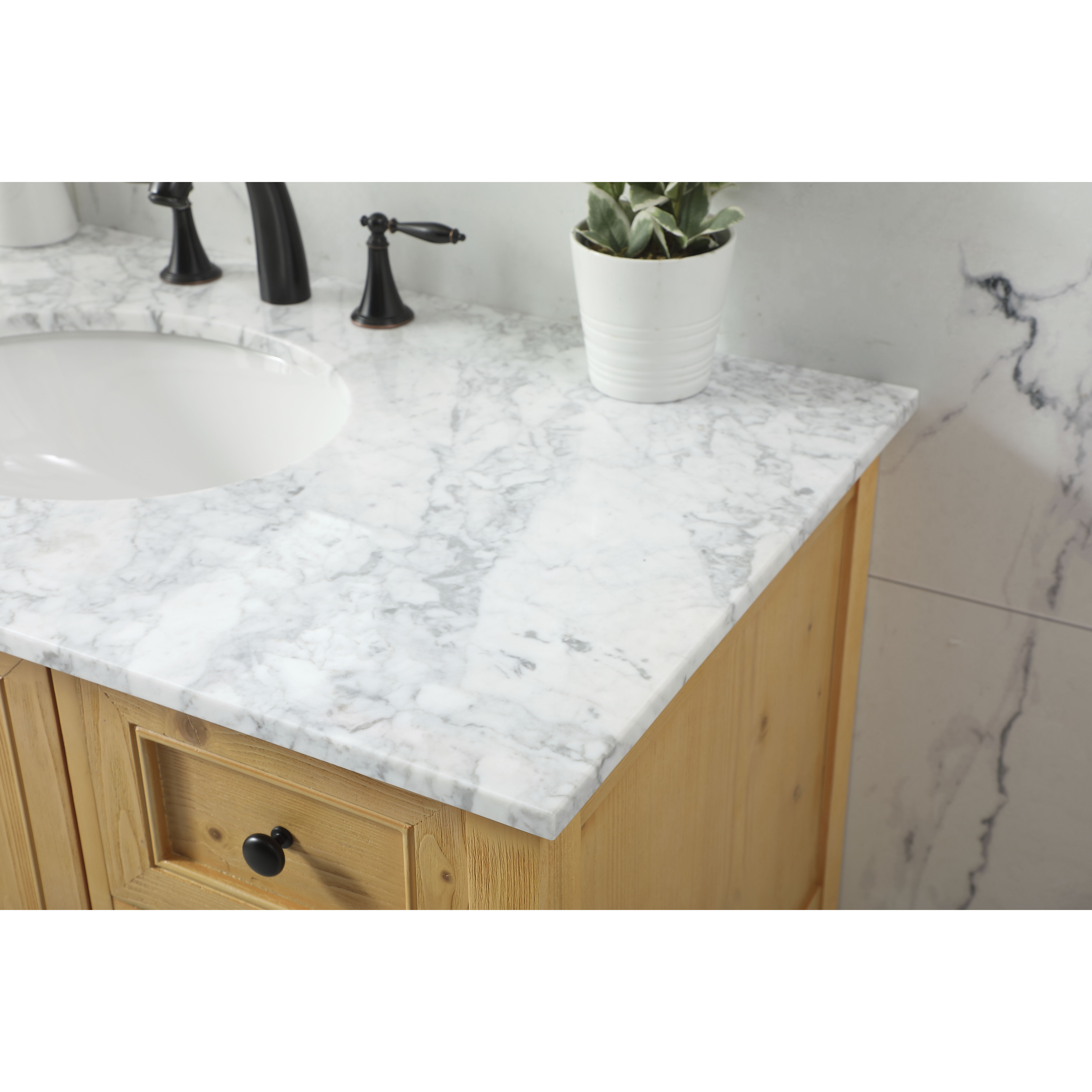 Metropolis 42 X 22 X 34 inch Natural Wood Vanity Sink Set