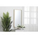 Monet 36 X 18 inch Brass Wall Mirror