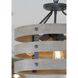 Gulliver 3 Light 17 inch Graphite Semi-Flush Mount Convertible Ceiling Light