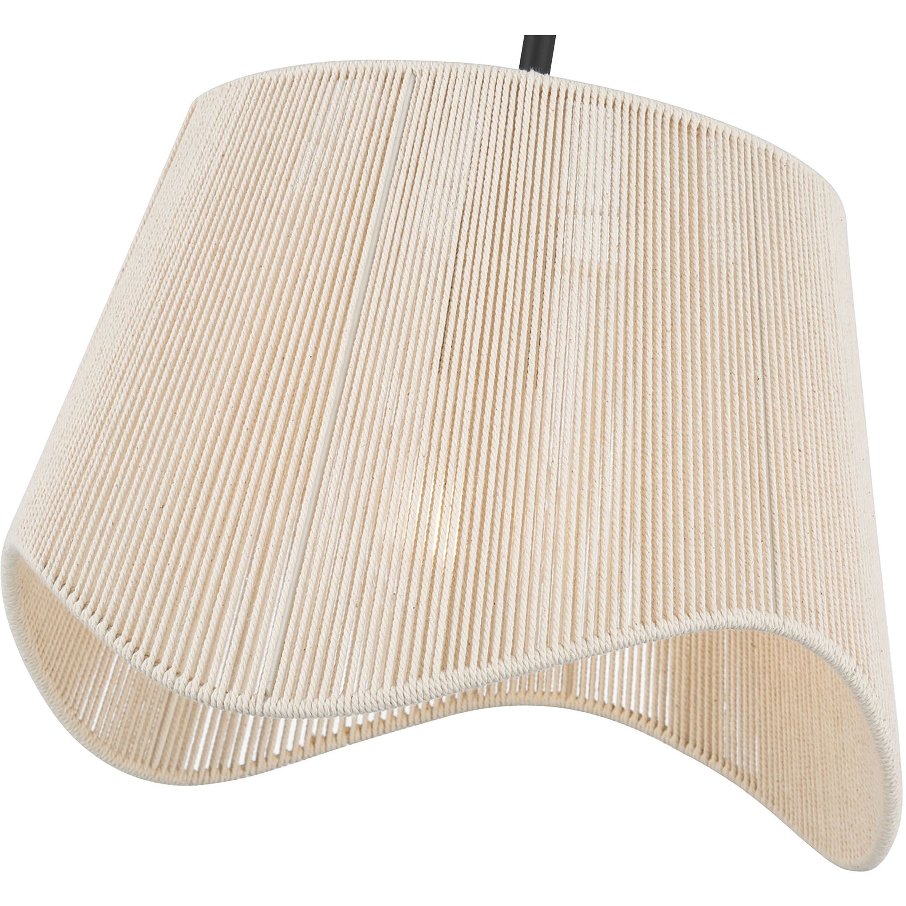 Tulara 1 Light 13 inch Matte Black Pendant Ceiling Light