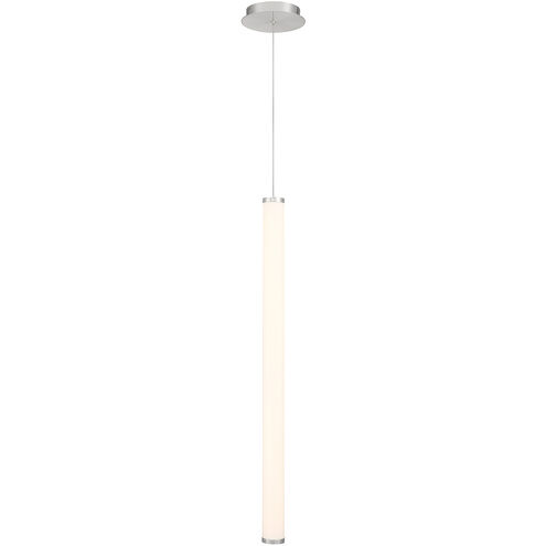 Flare LED 2 inch Brushed Nickel Linear Pendant Ceiling Light, dweLED