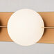 Parkview LED 24 inch Satin Brass Bathroom Light Wall Light