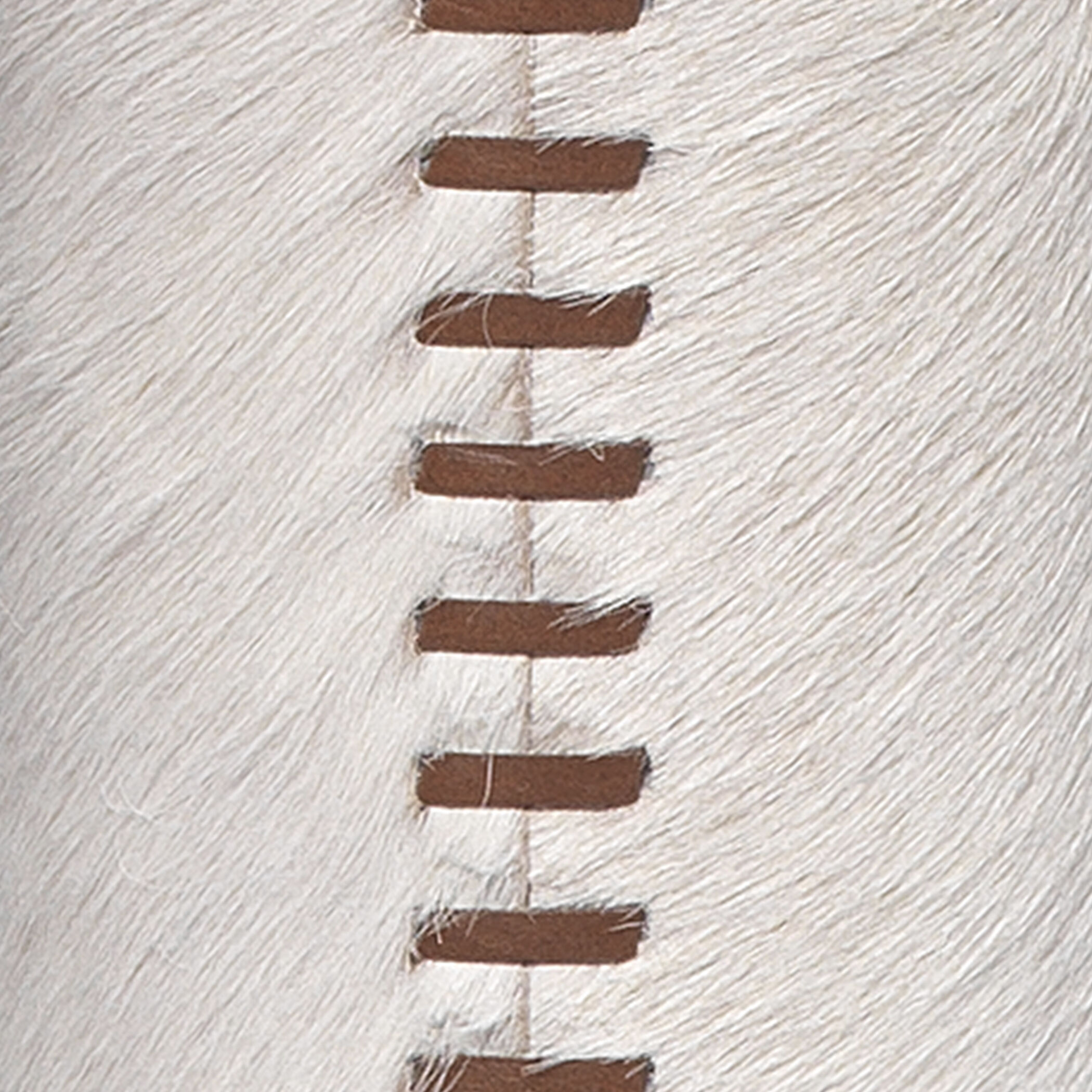 Sheridan 70 inch 150.00 watt White Hide & Oil Rubbed Bronze Metal Floor Lamp Portable Light