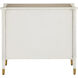 Aster Off White/Fog/Polished Brass Chest, Winterthur Collection