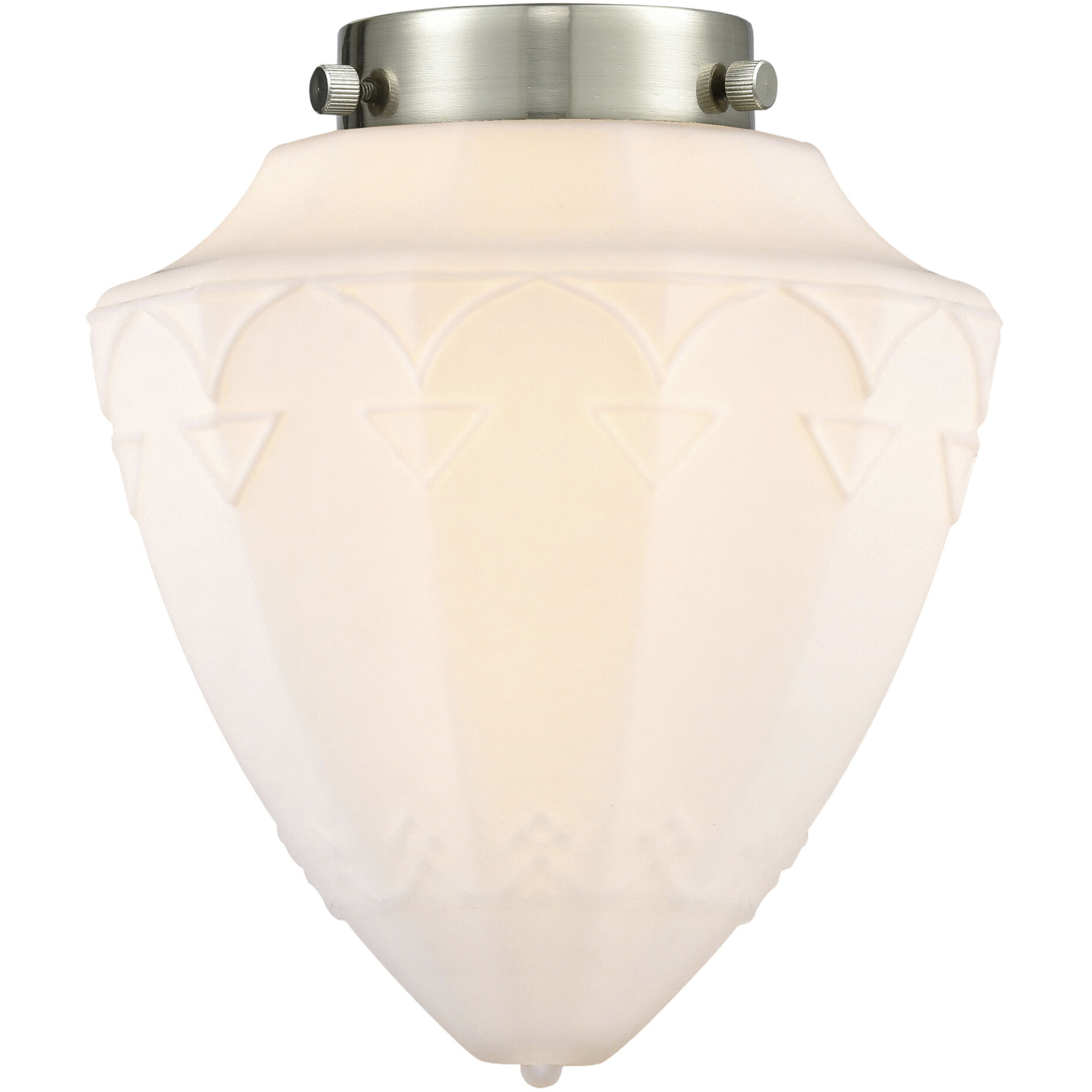 Franklin Restoration Bullet 1 Light 7 inch Brushed Brass Mini Pendant Ceiling Light in Incandescent, Matte White