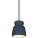 Radiance Collection LED 8 inch Midnight Sky with Brushed Nickel Pendant Ceiling Light