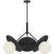 Alora Mood Plume 3 Light 33.63 inch Chandelier