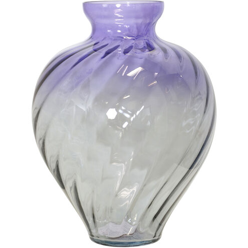 Lavender Ombre 17 X 13 inch Vase
