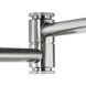 Hinton 12 inch 60.00 watt Brushed Nickel Swing Arm Wall Light