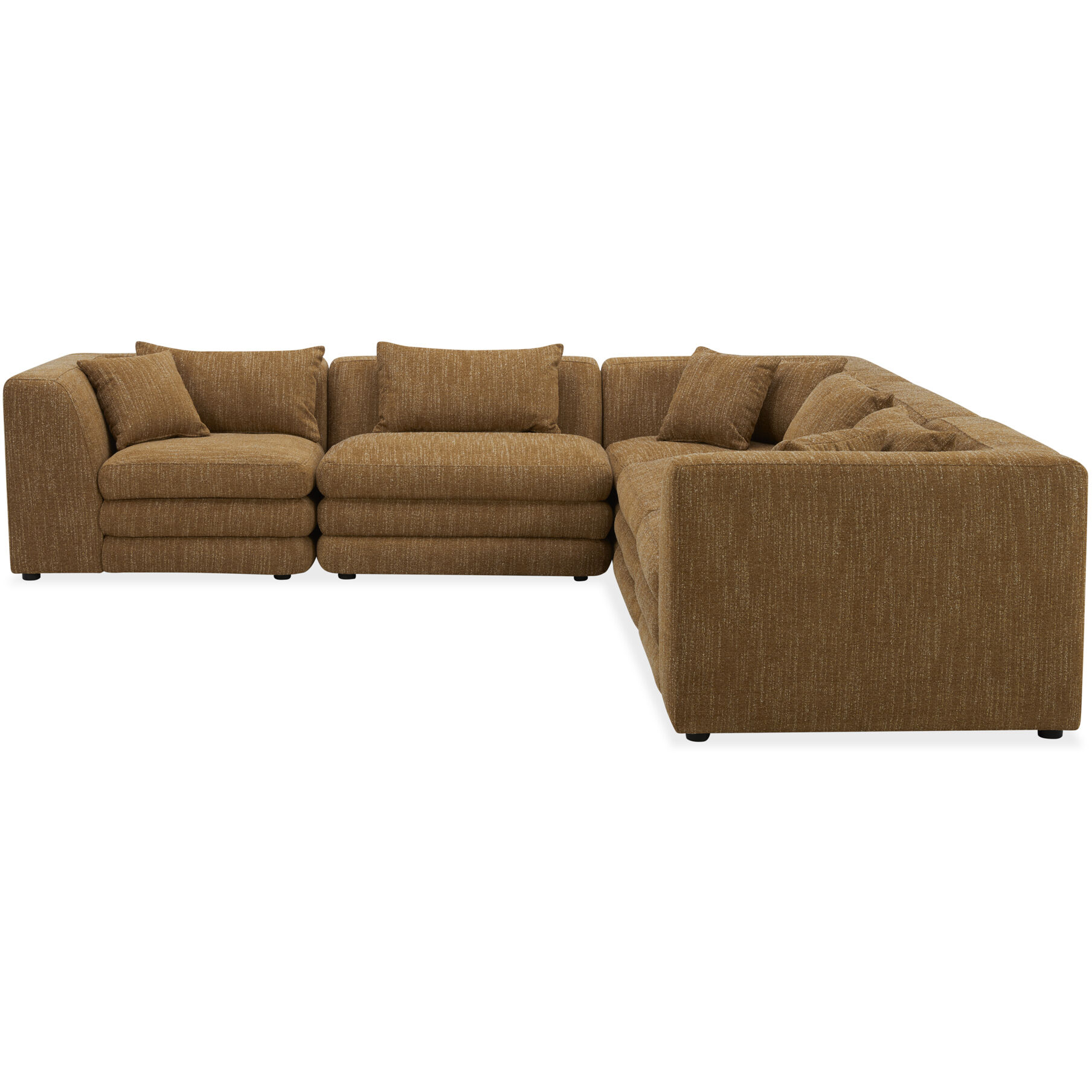 Lowtide Classic Amber Glow Modular Sectional, L-Shaped