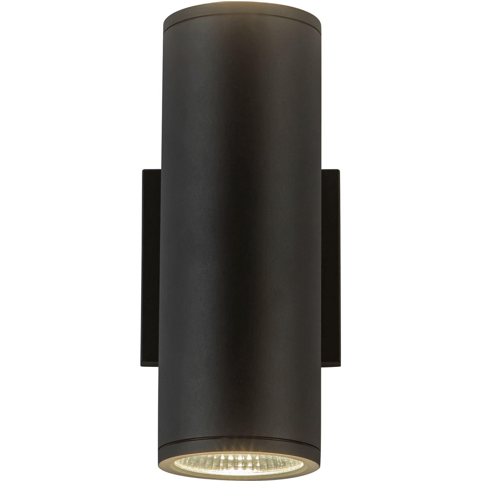 Nordic LED 10 inch Black Exterior Wall Light