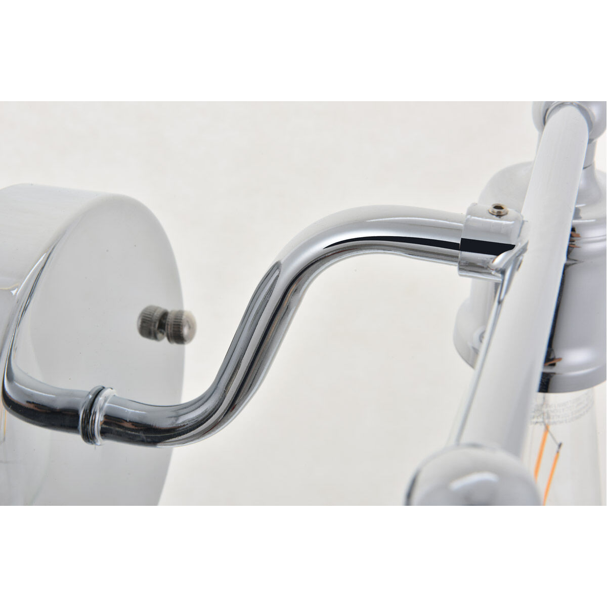 Serif 2 Light 9 inch Chrome Wall Sconce Wall Light