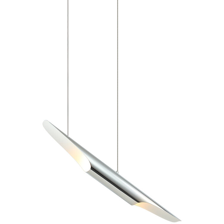 Stylus 2 Light 28 inch Chrome Chandelier Ceiling Light