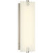 Aizen LED 6 inch Brushed Nickel Wall Sconce Wall Light