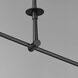 Equilibrium LED 42 inch Black Linear Pendant Ceiling Light