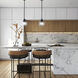 Madison 1 Light 7 inch Black Pendant Light Ceiling Light