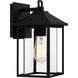 Fletcher 1 Light 11 inch Earth Black Outdoor Wall Lantern