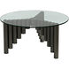 Organum 36 X 36 inch Gun Metal Coffee Table