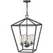 Open Air Alford Place LED 17 inch Museum Black Outdoor Hanging, Estate Series
