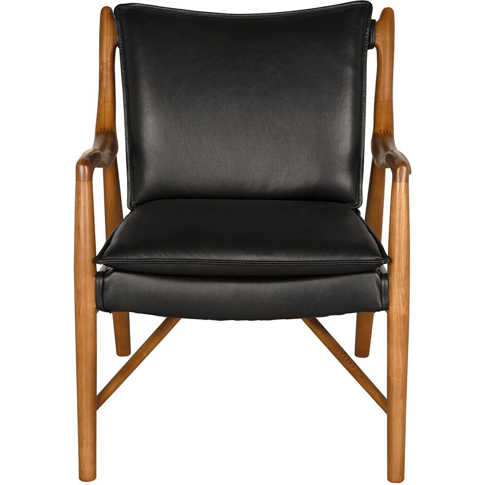 Weston Dark Walnut Occasional Chair
