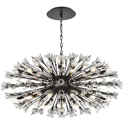 Vera 38 Light 25 inch Black Pendant Ceiling Light