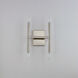 Rome 4 Light 9.75 inch Satin Nickel ADA Wall Sconce Wall Light