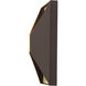 Lexford 2 Light 7 inch Bronze ADA ADA Sconce Wall Light