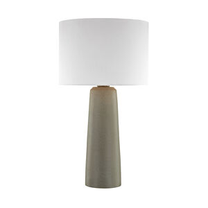 Grandee Ave 27 inch 100.00 watt Polished Concrete Outdoor Table Lamp