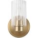 Bedminster 1 Light 5.75 inch Champagne Gold Vanity Light Wall Light