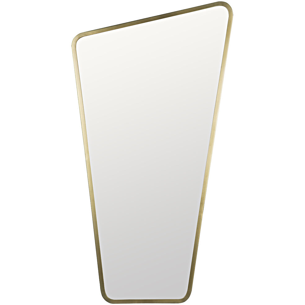 Juliet 51 X 35 inch Antique Brass Mirror